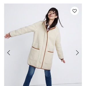 Madewell Sherpa Coat